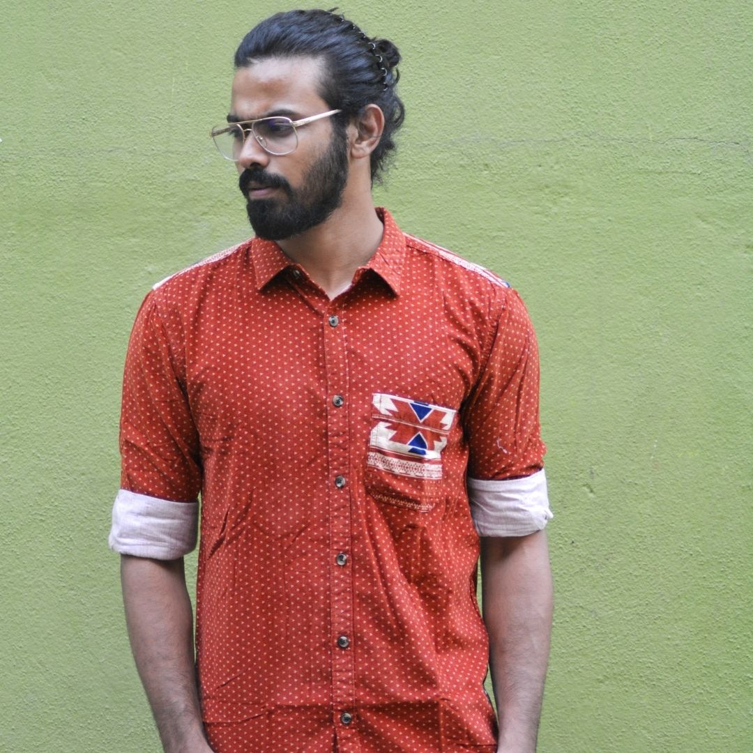 Sleek Aztec Pattern Shirt