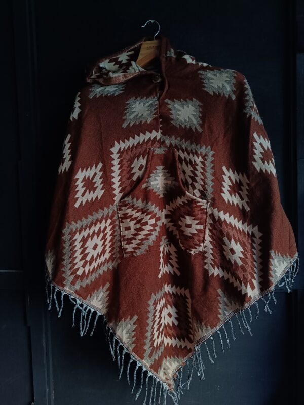 Acrylic woollen Poncho