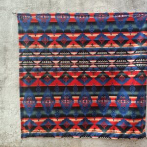 Multicoloured aztec print fabric Table Mat/ Wall hanging